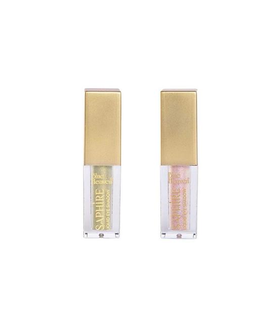 blue heaven pack of 2 saphire liquid eye shadows shade(4-6) - 17151657 - Standard Image - 1
