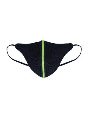 black 1 protective mesh mask and strap extention antipollution men - 17151858 - Standard Image - 2