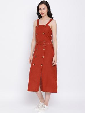 double breasted midi dress - 17152494 - Standard Image - 3