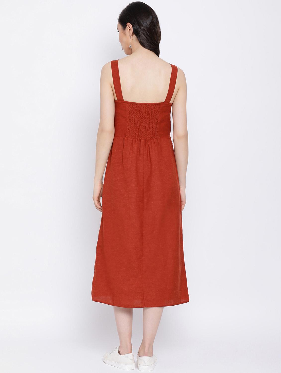double breasted midi dress - 17152494 - Zoom Image - 4
