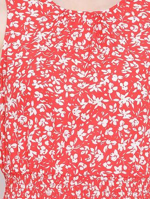 floral a-line dress - 17152503 - Standard Image - 5