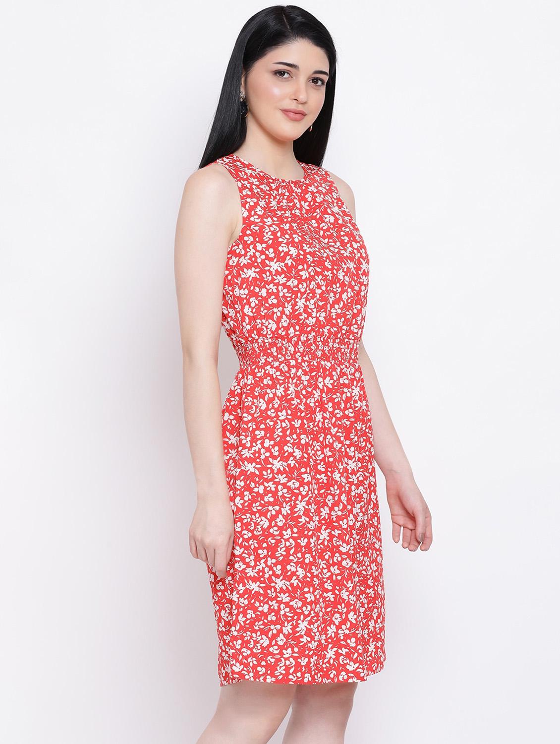 floral a-line dress - 17152503 - Zoom Image - 2