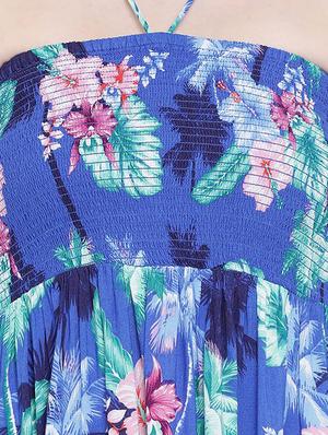 halter neck a-line dress - 17152505 - Standard Image - 5