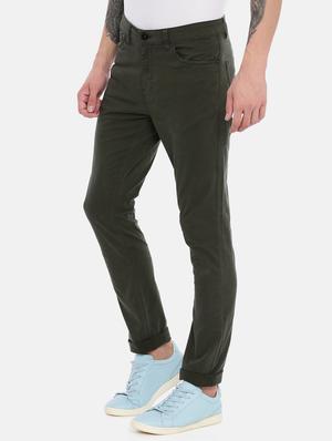 green plain denim jeans - 17152593 - Standard Image - 2