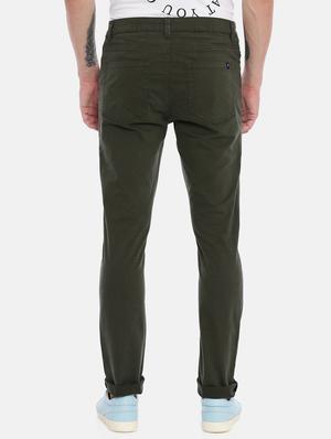 green plain denim jeans - 17152593 - Standard Image - 3