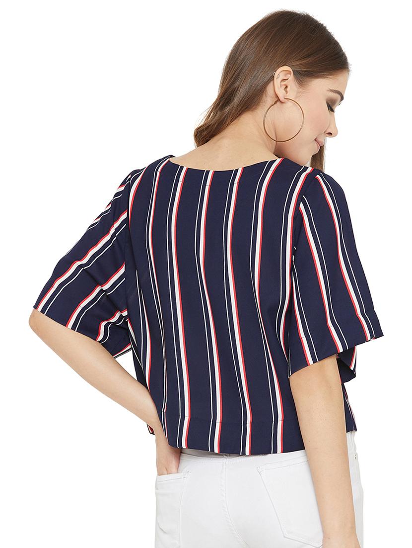 boat neck striped top - 17152612 - Zoom Image - 3