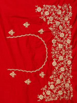 embroidered bridal lehenga - 17152819 - Standard Image - 6