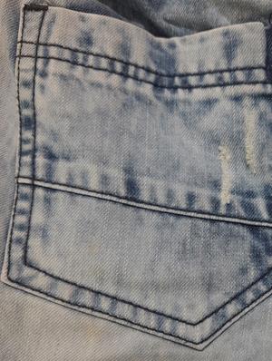 blue denim shorts - 17152945 - Standard Image - 3