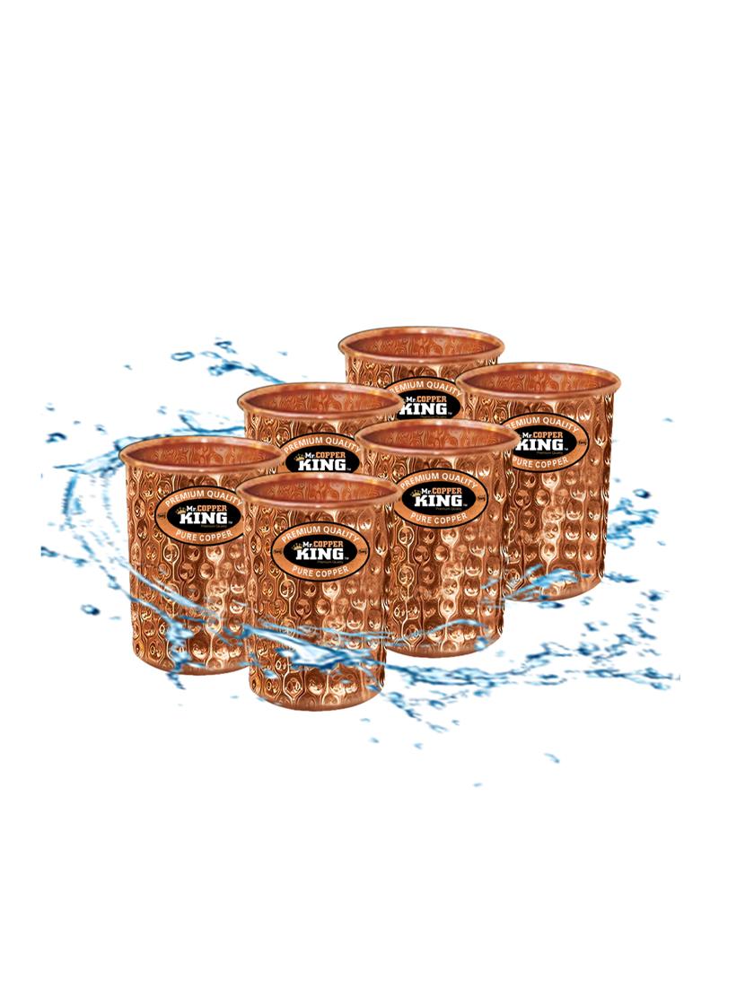 hammered tumbler (set of 6) - 17153213 - Zoom Image - 2