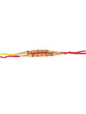 set of 7 designer rakhis - 17153304 - Standard Image - 4