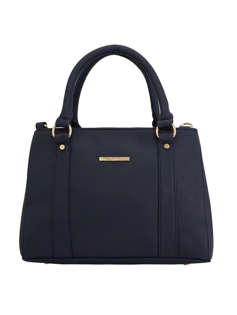 blue leatherette (pu) regular handbag - 17153491 - Zoom Image - 1