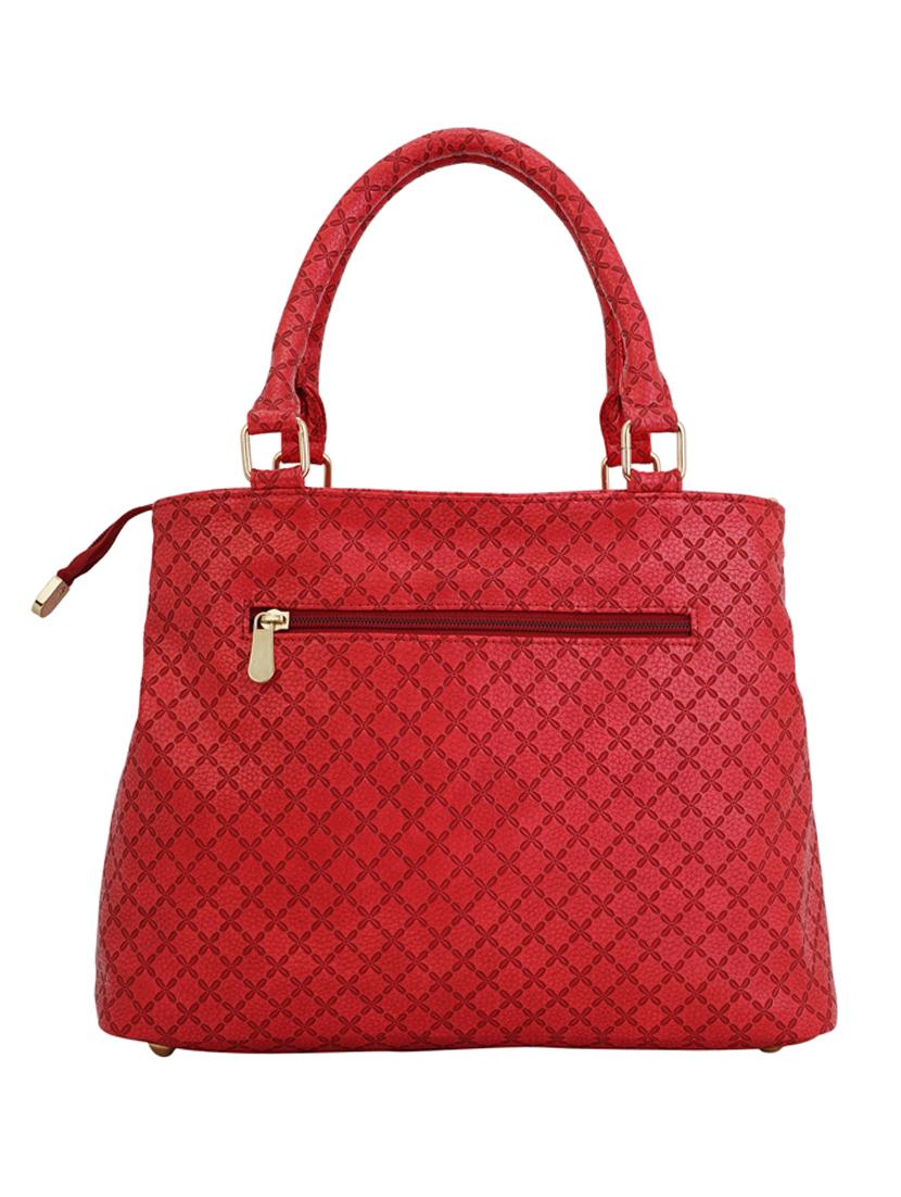 red leatherette (pu) regular handbag - 17153509 - Zoom Image - 2