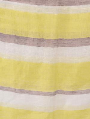 yellow striped stole - 17154040 - Standard Image - 4