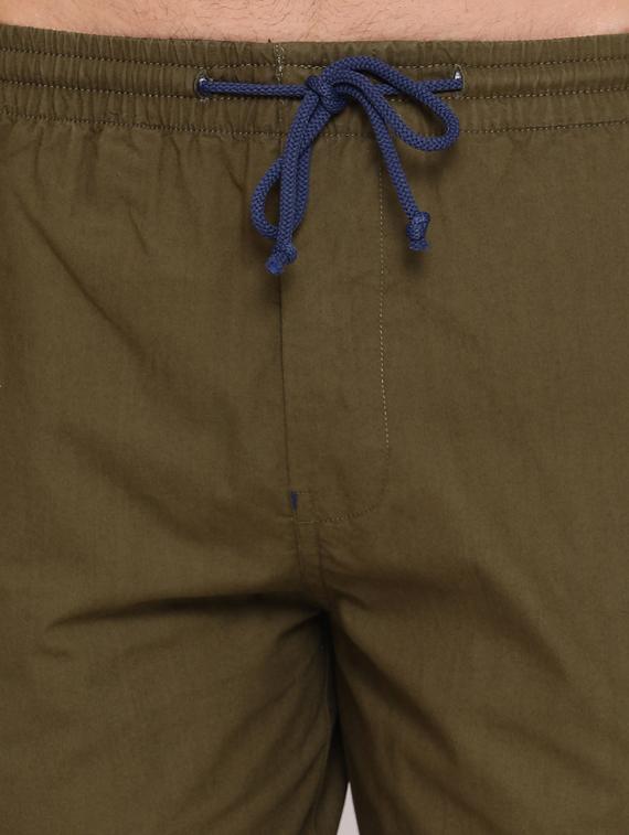 olive green solid pyjama - 17154148 - Zoom Image - 5