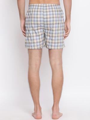 grey checkered boxer - 17154161 - Standard Image - 3