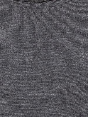 grey solid acrylic pullover - 17154683 - Standard Image - 5