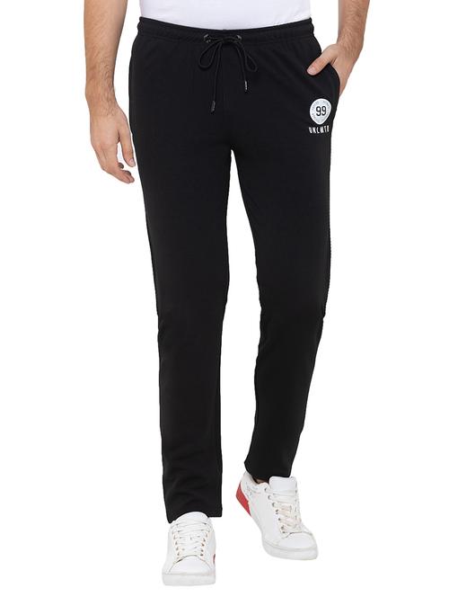 black side striped track pant - 17154723 - Standard Image - 1