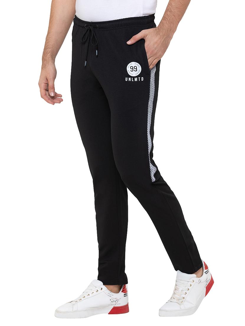 black side striped track pant - 17154723 - Zoom Image - 2