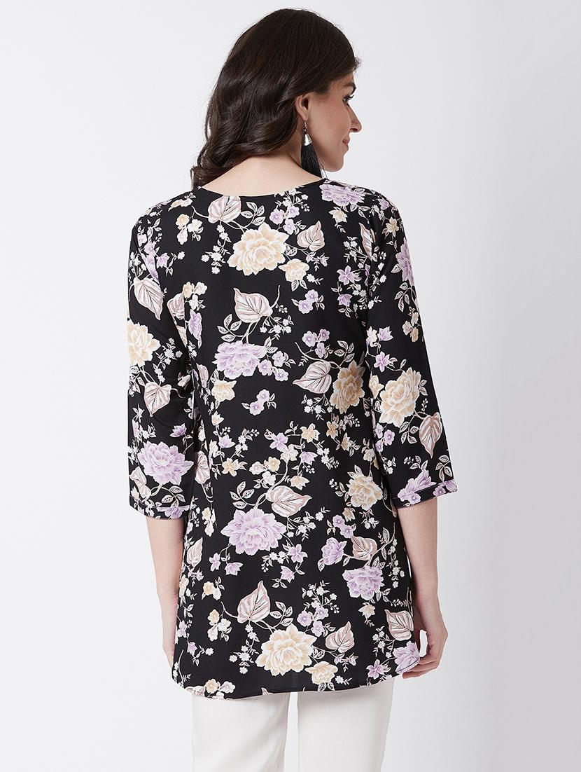 printed straight kurti - 17154843 - Zoom Image - 3