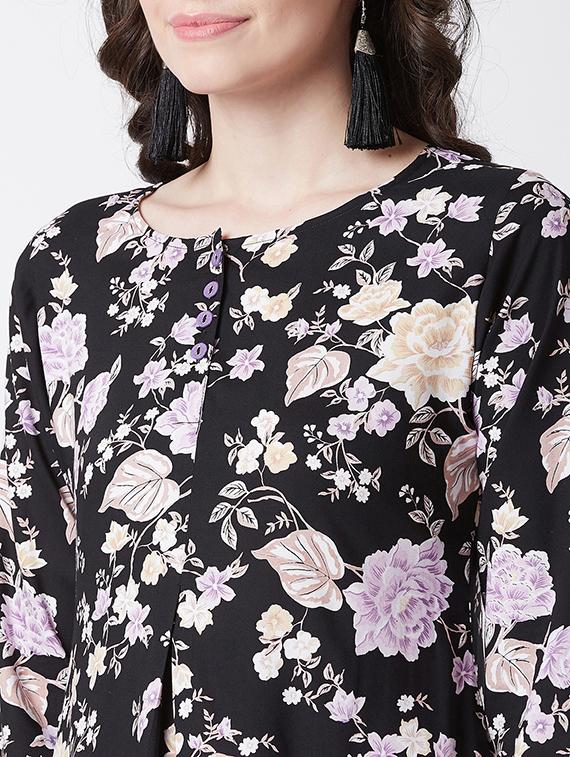 printed straight kurti - 17154843 - Zoom Image - 5