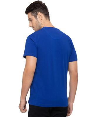 blue printed t-shirt - 17154934 - Standard Image - 3