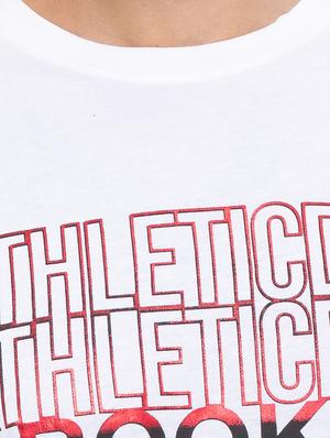 white front print t-shirt - 17154958 - Standard Image - 5