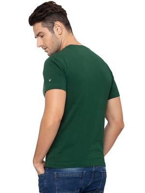 green printed t-shirt - 17154992 - Standard Image - 3