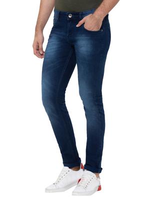 blue light washed denim jeans - 17155021 - Standard Image - 2