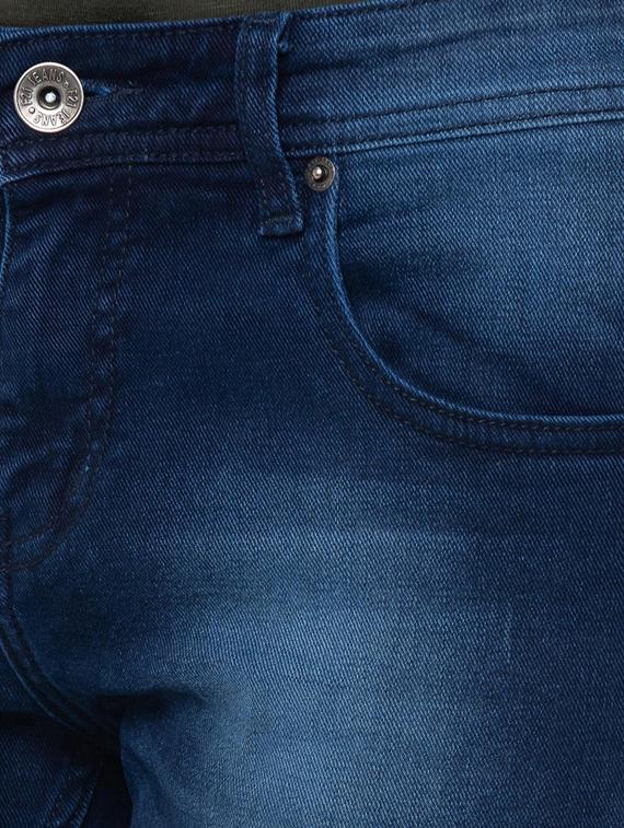 dark blue light washed denim jeans - 17155022 - Zoom Image - 5