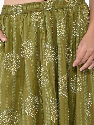 printed flared palazzo - 17155101 - Standard Image - 5