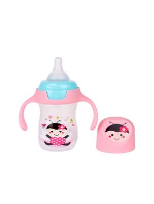 pink plastic feeding bottle - 17155319 - Standard Image - 2