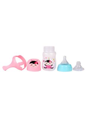 pink plastic feeding bottle - 17155319 - Standard Image - 3