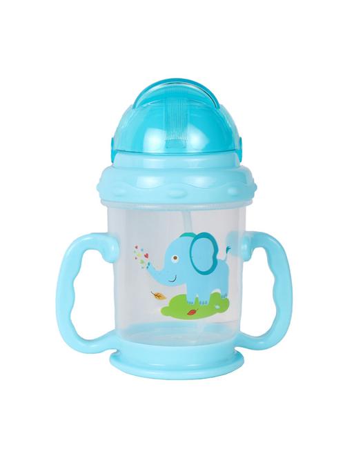 blue plastic sippers bottle - 17155346 - Standard Image - 1