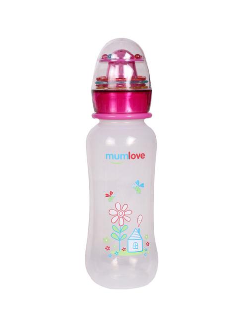 baby feeding bottle with toy cap set of 1 (color may vary) - 17155378 - Standard Image - 1