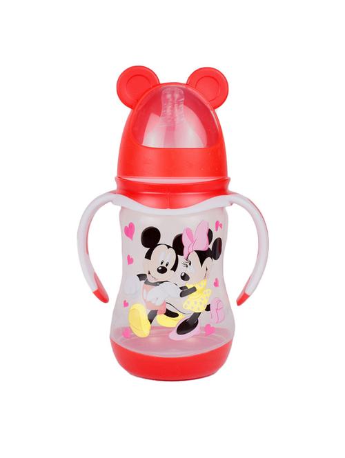 red plastic feeding bottle - 17155385 - Standard Image - 1