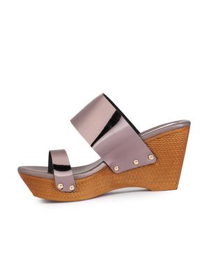 grey platforms wedges - 17155530 - Standard Image - 2