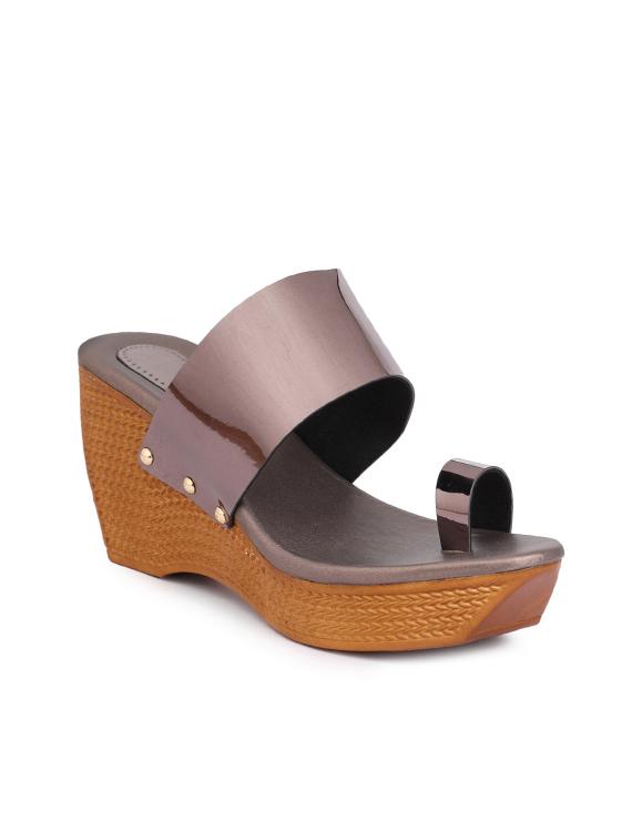 grey platforms wedges - 17155530 - Zoom Image - 1