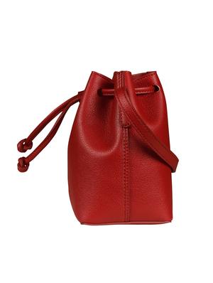 red leatherette (pu) regular sling bag - 17156364 - Standard Image - 4