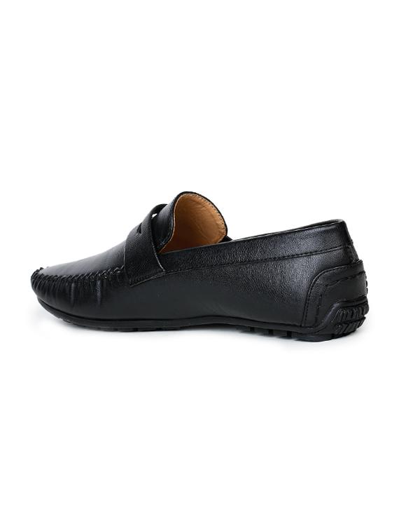 black slip on loafers - 17156680 - Zoom Image - 3