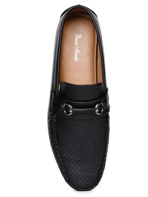 black slip on loafers - 17156685 - Standard Image - 4