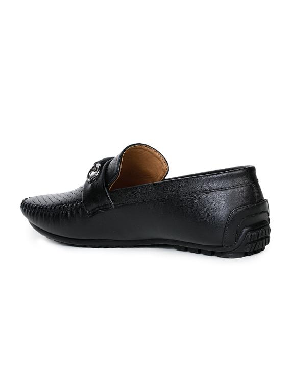 black slip on loafers - 17156685 - Zoom Image - 3