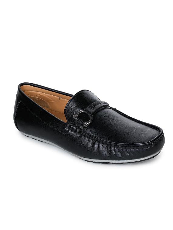 black slip on loafers - 17156689 - Zoom Image - 1