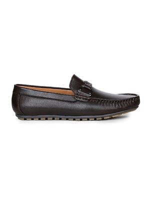 black leather slip on loafers - 17156691 - Standard Image - 2