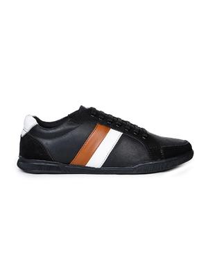 black lace up sneakers - 17156701 - Standard Image - 2