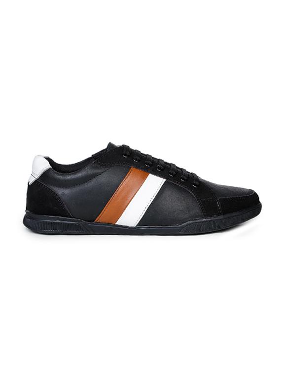 black lace up sneakers - 17156701 - Zoom Image - 2