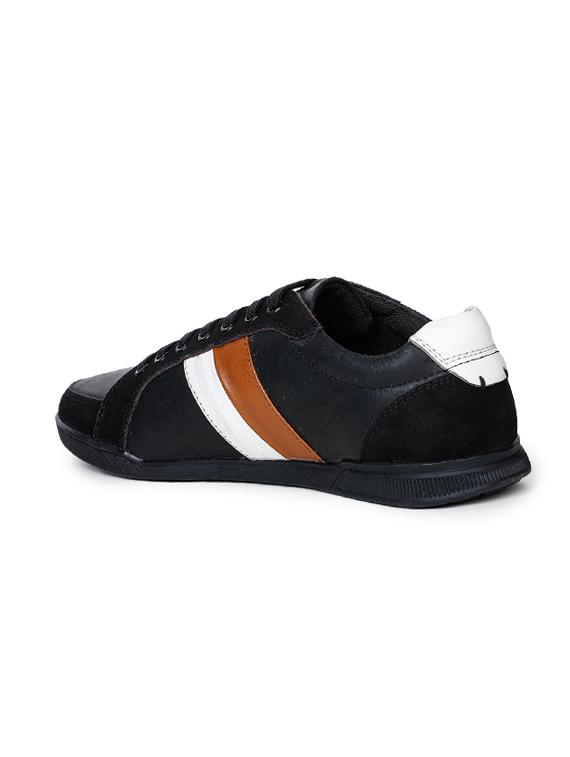 black lace up sneakers - 17156701 - Zoom Image - 3