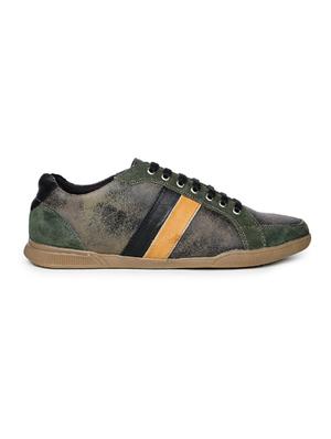 green lace up sneakers - 17156704 - Standard Image - 2