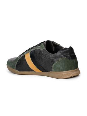 green lace up sneakers - 17156704 - Standard Image - 3
