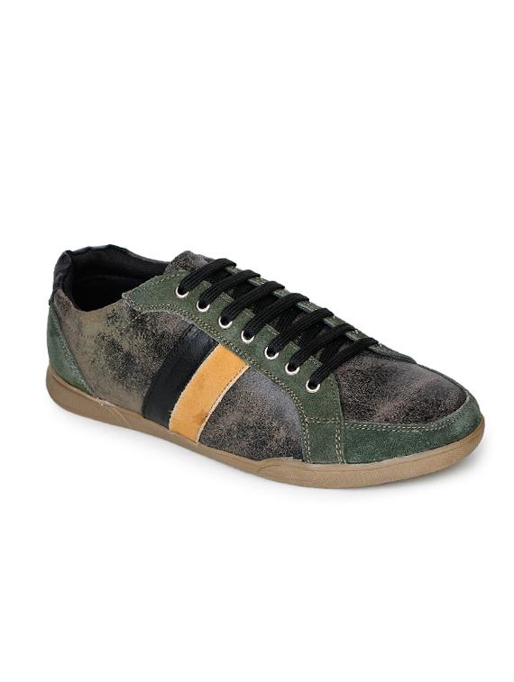 green lace up sneakers - 17156704 - Zoom Image - 1