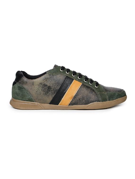 green lace up sneakers - 17156704 - Zoom Image - 2
